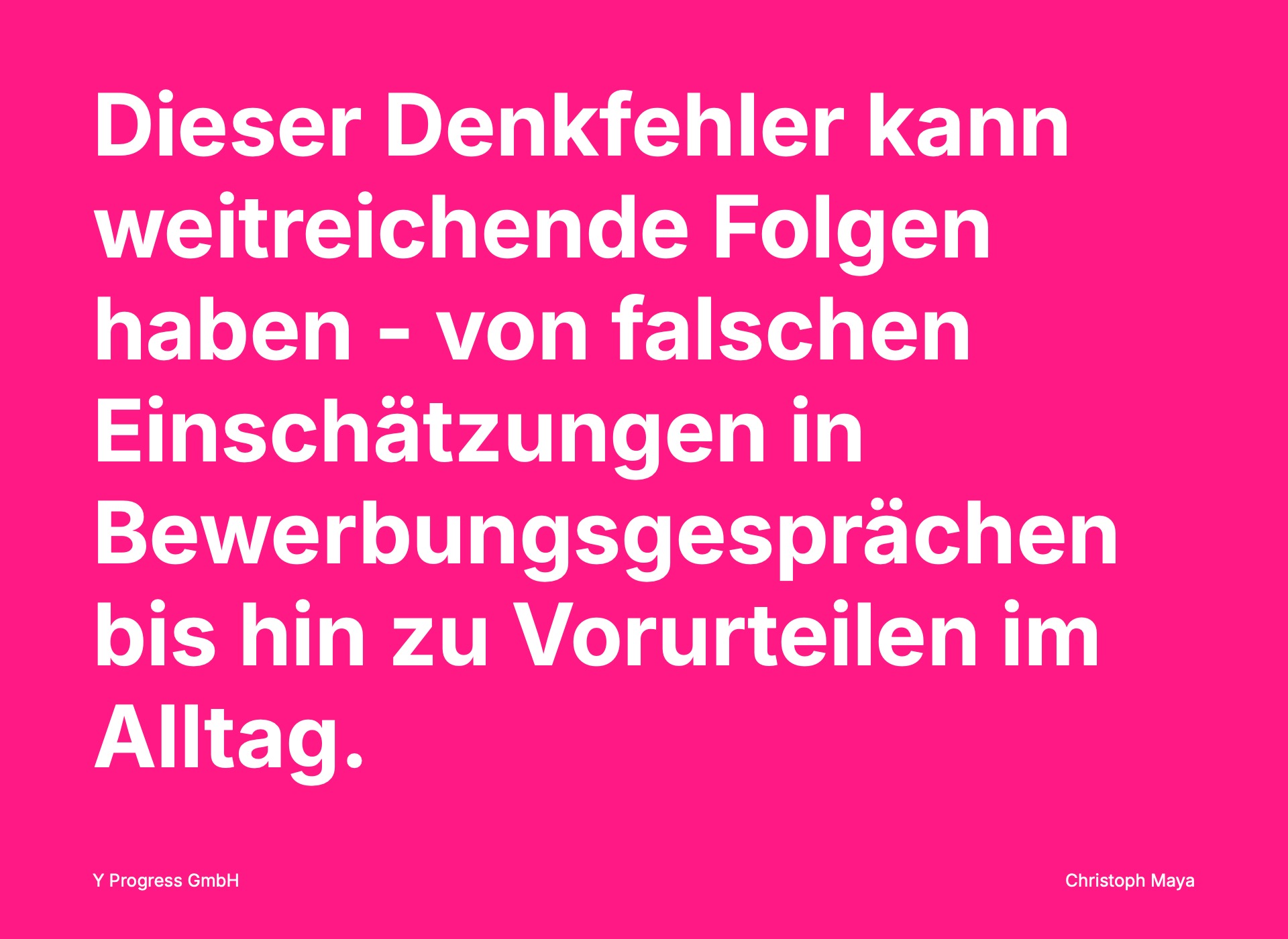 Der Fundamentale Attributionsfehler: Wenn wir innen und außen vertauschen — Folie 8