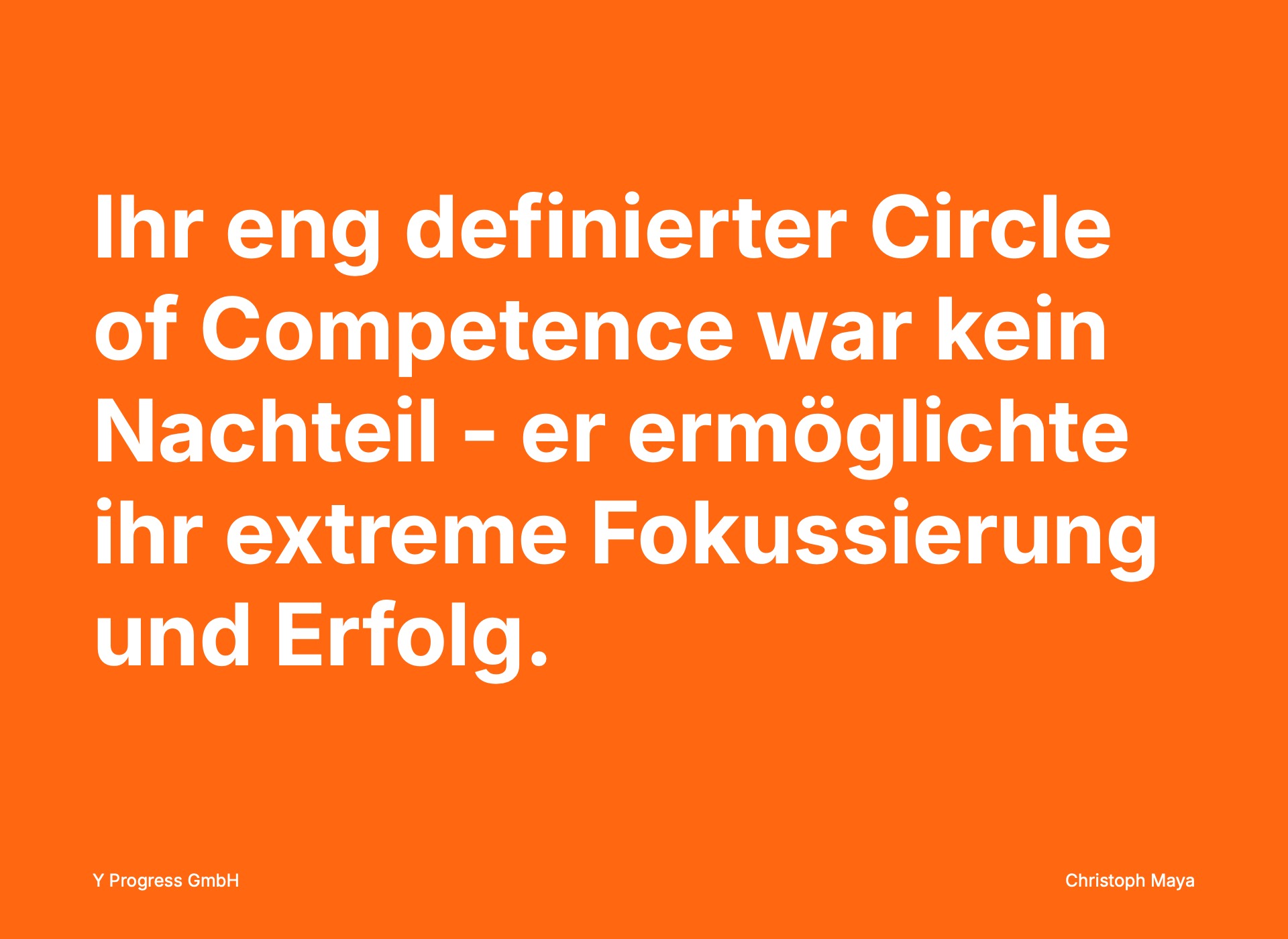 Warren Buffetts Circle of Competence: Die Formel für außergewöhnlichen Erfolg — Folie 11