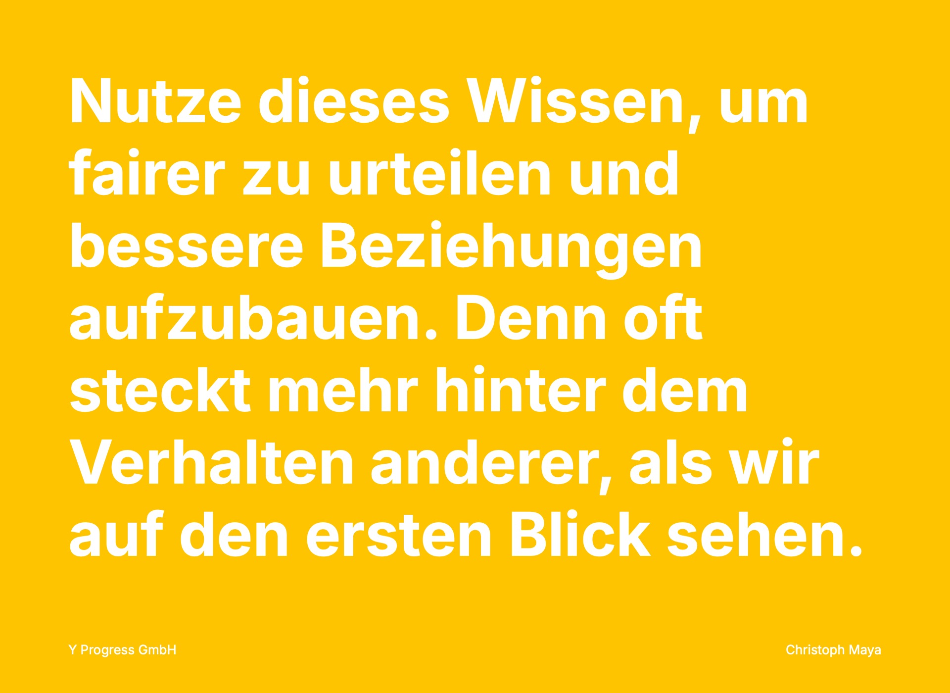 Der Fundamentale Attributionsfehler: Wenn wir innen und außen vertauschen — Folie 12